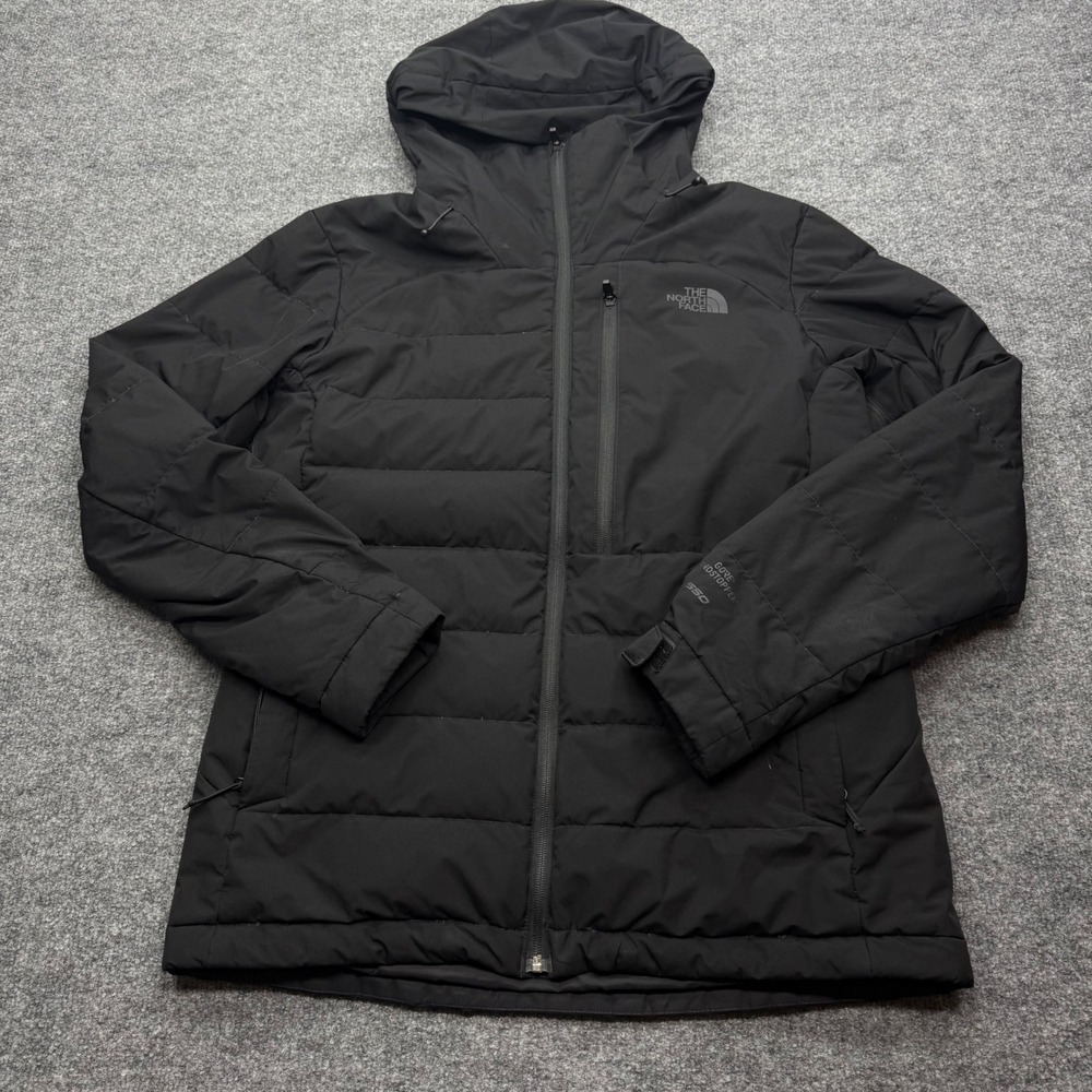 The North Face Gore Windstopper 550 Down Jacket Mens Medium Black Puffer Hooded
